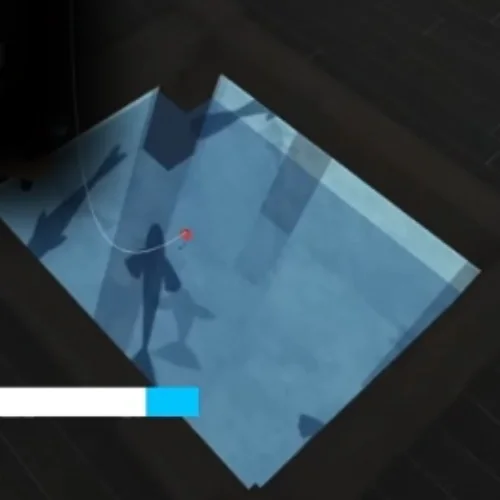 ภาพ Cold Pond ที่มีน้ำแข็งล้อมรอบใน Snow Biome