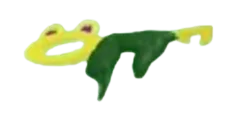 ภาพ Frog Key สีเขียวสำหรับเปิดทางเข้า Frog Cave