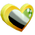 Aromantic Pride Pin — ภาพรายการจากคลังทางการ Adopt Me