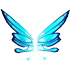 Blue Butterfly Wings — ภาพรายการจากคลังทางการ Adopt Me