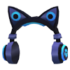 Blue Cat Ear Headphones — ภาพรายการจากคลังทางการ Adopt Me