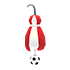 Denmark Soccer Earrings — ภาพรายการจากคลังทางการ Adopt Me