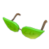 Eco Green Leaf Glasses — ภาพรายการจากคลังทางการ Adopt Me