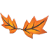 Eco Orange Maple Leaf Mustache — ภาพรายการจากคลังทางการ Adopt Me