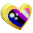 Genderfluid Pride Pin — ภาพรายการจากคลังทางการ Adopt Me