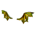 Halloween Green Zombie Bat Wings — ภาพรายการจากคลังทางการ Adopt Me