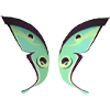 Jade Moth Wings — ภาพรายการจากคลังทางการ Adopt Me