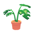 Monstera Plant Pot — ภาพรายการจากคลังทางการ Adopt Me