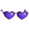 Purple Heart Glasses — ภาพรายการจากคลังทางการ Adopt Me