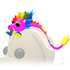 Rainbow Dragon Hat — ภาพรายการจากคลังทางการ Adopt Me
