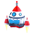 Rocket Ship Hat — ภาพรายการจากคลังทางการ Adopt Me