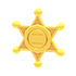 Sheriff's Badge — ภาพรายการจากคลังทางการ Adopt Me