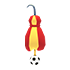 Spain Soccer Earrings — ภาพรายการจากคลังทางการ Adopt Me