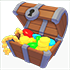 Treasure Chest Back Accessory — ภาพรายการจากคลังทางการ Adopt Me
