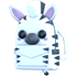 Zebra Backpack — ภาพรายการจากคลังทางการ Adopt Me