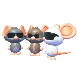 Three Blind Mice — หนูสามตัวสวมแว่นตาดำ