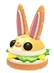 Burger Bun Hat — ภาพอ้างอิงรายการจาก Noob Wiki