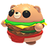 Burger Bear — ภาพรายการจากคลังทางการ Adopt Me