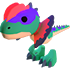 Dilophosaurus — ภาพรายการจากคลังทางการ Adopt Me