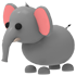 Elephant — ภาพรายการจากคลังทางการ Adopt Me