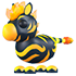 Flaming Zebra — ภาพรายการจากคลังทางการ Adopt Me