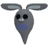 Ghost Bunny — ภาพรายการจากคลังทางการ Adopt Me