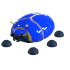 Giant Blue Scarab — ภาพรายการจากคลังทางการ Adopt Me