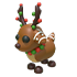 Gingerbread Reindeer — ภาพรายการจากคลังทางการ Adopt Me