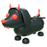 Halloween Evil Dachshund — ภาพรายการจากคลังทางการ Adopt Me