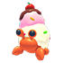 Ice Cream Hermit Crab — ภาพรายการจากคลังทางการ Adopt Me