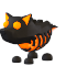 Lava Wolf — ภาพรายการจากคลังทางการ Adopt Me