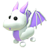 Lavender Dragon — ภาพรายการจากคลังทางการ Adopt Me
