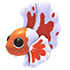 Orange Betta Fish — ภาพรายการจากคลังทางการ Adopt Me