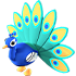 Peacock — ภาพรายการจากคลังทางการ Adopt Me