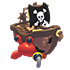 Pirate Hermit Crab — ภาพรายการจากคลังทางการ Adopt Me