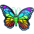 Prismatic Butterfly — ภาพรายการจากคลังทางการ Adopt Me