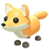 Red Fox — ภาพรายการจากคลังทางการ Adopt Me