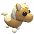 Shetland Pony Light Brown — ภาพรายการจากคลังทางการ Adopt Me