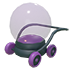 Crystal Ball Stroller — ภาพรายการจากคลังทางการ Adopt Me