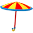 Clown Umbrella — ภาพรายการจากคลังทางการ Adopt Me