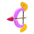 Cupid's Bow Grappling Hook — ภาพรายการจากคลังทางการ Adopt Me
