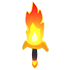 Flame Sword — ภาพรายการจากคลังทางการ Adopt Me