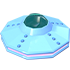 Flying Saucer Disc — ภาพรายการจากคลังทางการ Adopt Me