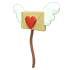 Love Envelope Balloon — ภาพรายการจากคลังทางการ Adopt Me
