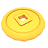 Lucky Coin Flying Disc — ภาพรายการจากคลังทางการ Adopt Me