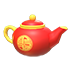 Lunar New Year Teapot Leash — ภาพรายการจากคลังทางการ Adopt Me