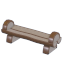 Premium Log Bench — ภาพรายการจากคลังทางการ Adopt Me