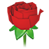 Rose Flower — ภาพรายการจากคลังทางการ Adopt Me