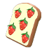 Strawberry Toast Flying Disc — ภาพรายการจากคลังทางการ Adopt Me