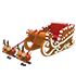Gingerbread Sleigh — ภาพรายการจากคลังทางการ Adopt Me